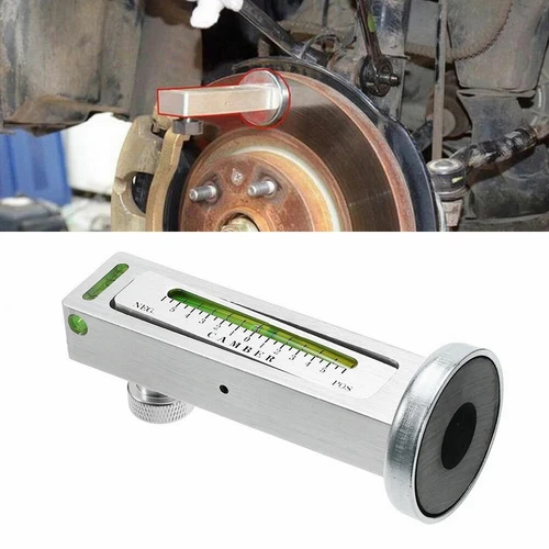 2PCS Magnetic Measure Gauge Tools Wheel Alignment Car Truck Camber Castor Strut - Picture 3 of 12