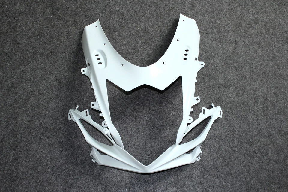 White For SUZUKI GSXR 600/750 2011-2024 Bodywork Fairing Kit Unpainted Drilled - Image 3 of 4