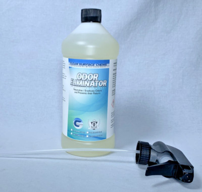 NEW 32 oz Croftgate USA Odor Eliminator Clean Surface Chems