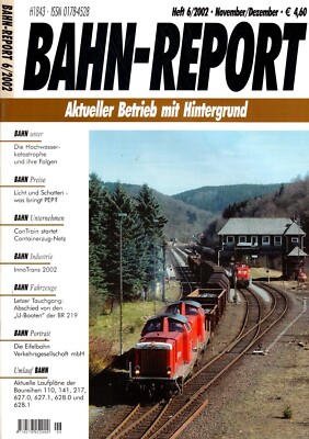 20513/ Zeitschrift - BAHN-REPORT   20. Jahrgang   Heft 6/2002 (120)