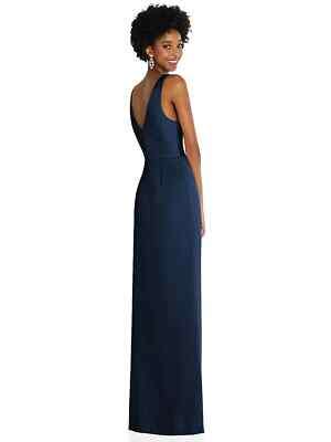 sleeveless satin wrap dress Kaleen Sleeveless Satin Wrap Midi Dress