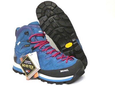Meindl Wanderschuhe Stiefel Tonale Lady GTX blau petrol magenta Leder 3843-53