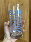 BLUE Favorite Color Personality Definition Drinking Glass Tumbler FUN! RARE! — photo 4