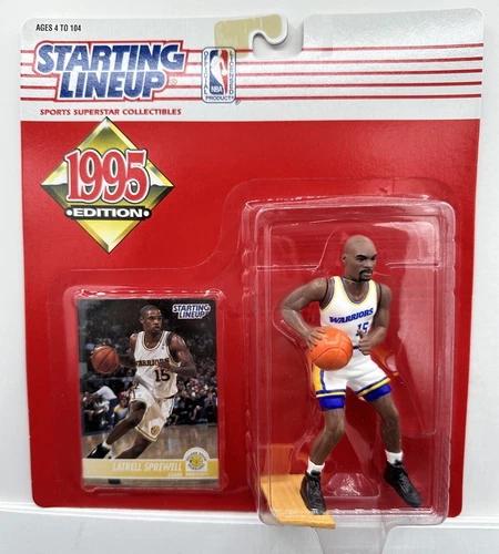 1995 Starting Lineup NBA Golden State Warriors Latrell Sprewell