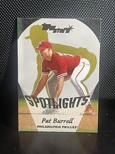2000 Topps Stars #185 Pat Burrell Spotlight Philadelphia Phillies Free Shipping