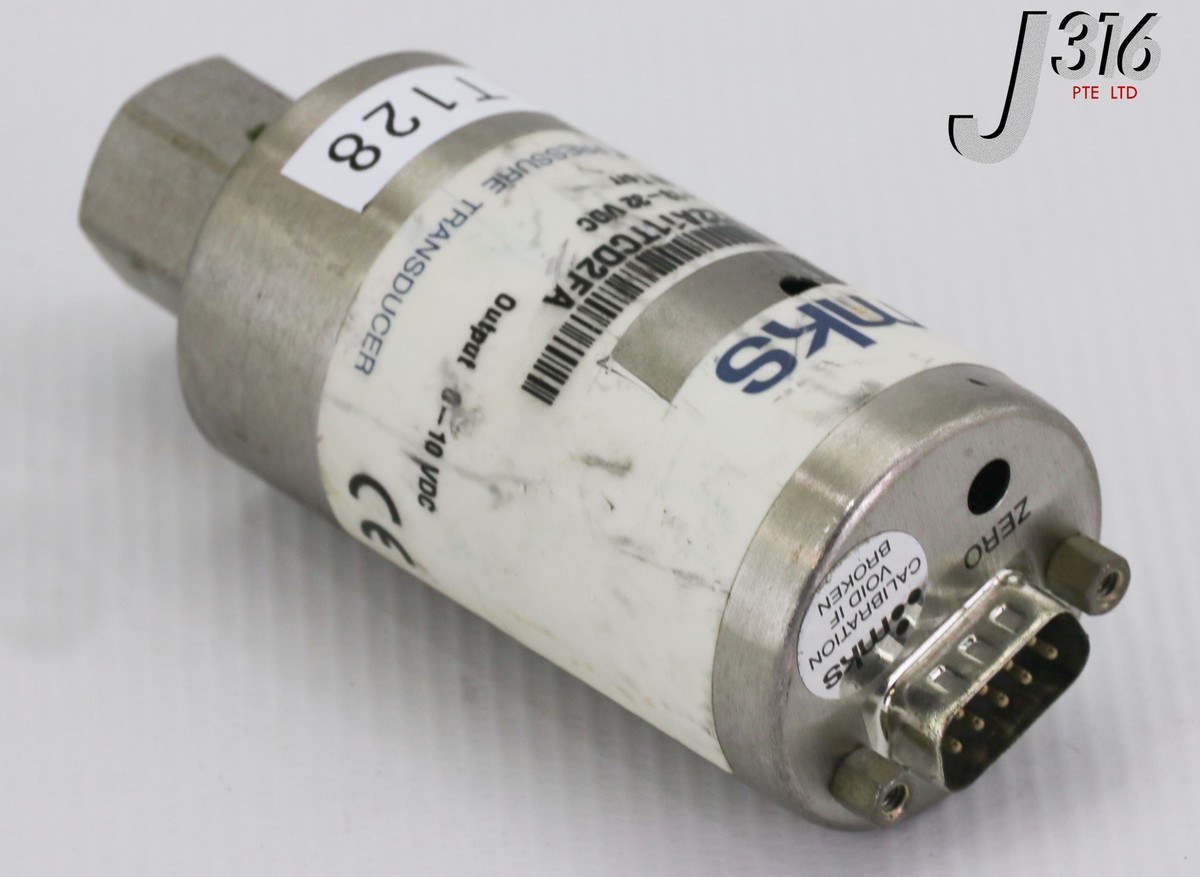 T128 MKS BARATRON PRESSURE TRANSDUCER,10 TORR, AMAT 1350