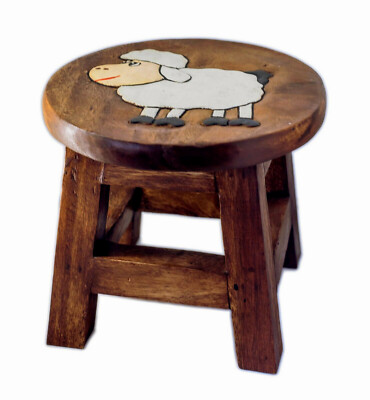 child's step stool with name