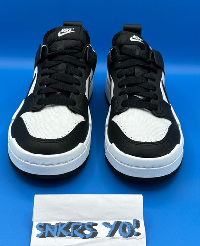 Nike Dunk Low Disrupt Black White (CK6654-102) Women's Size 10.5 - Picture 3 of 7