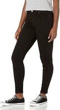 Levi's 278376 Women's 721 High Rise Skinny Jeans, Soft Black, 28 US 6 S
