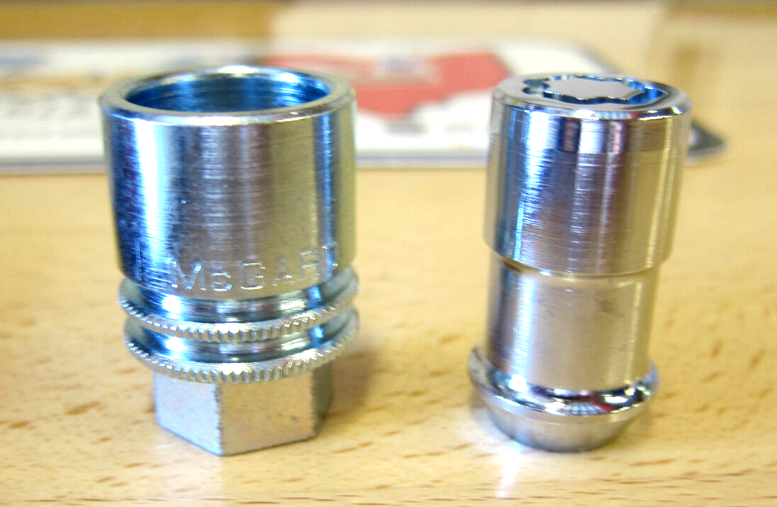 Mopar Chrysler Jeep Dodge Ram Wheel Locks Kit Set of 4 & Key OEM Mopar