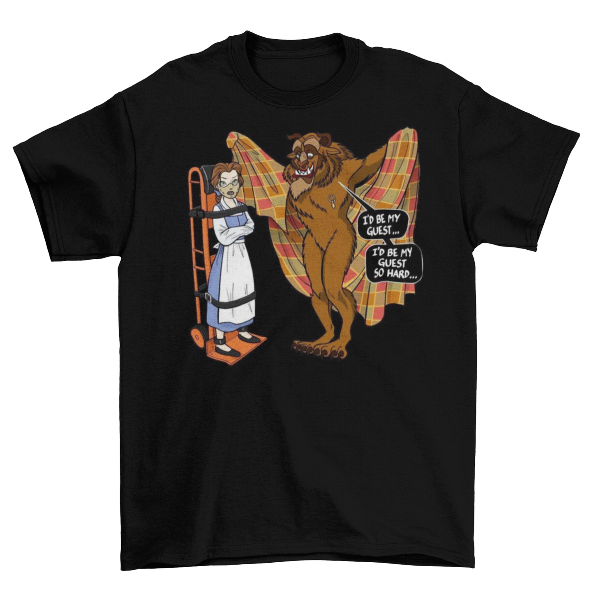 Beauty and The Beast T-Shirt Unisex Silence Of The Lambs Hannibal