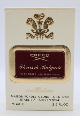 Creed Fleurs de Bulgarie 75ml / 2.5 oz Vintage Authentic