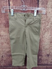 Lands End Boys Uniform Pants, Khaki, Size 3