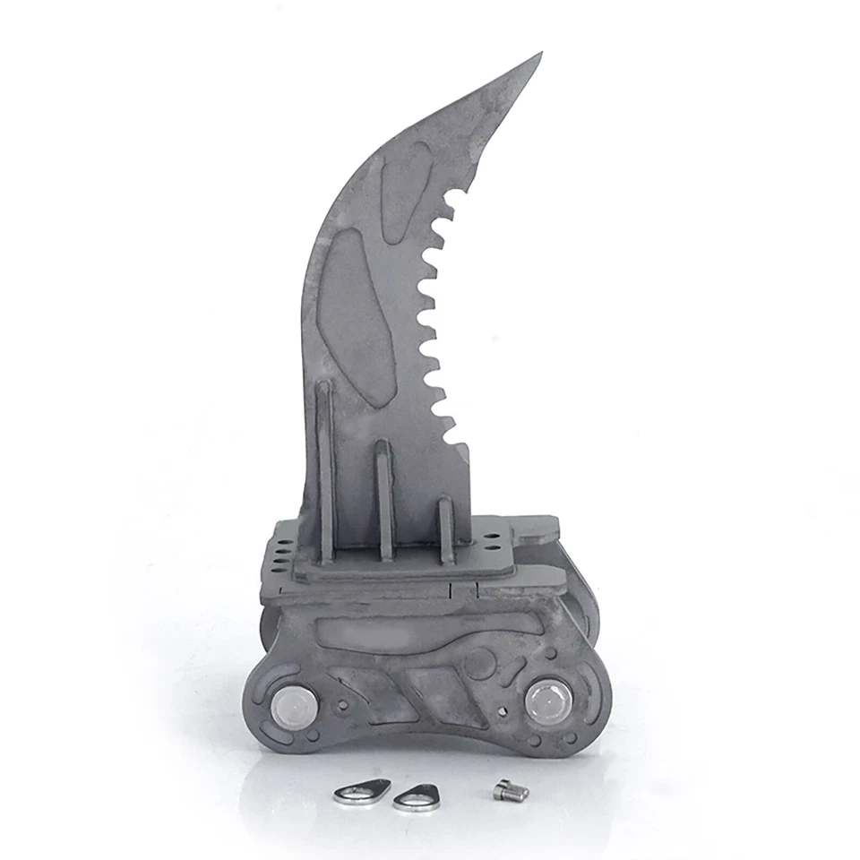 For 1/14 C374 RC Hydraulic Excavator DStraight Blade Scarifier Ripper DIY Part - Image 2 of 4