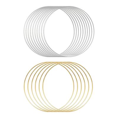 12 Zoll/30 cm Metall Blumen Hoop Hoop Ringe zum Selbermachen Hochzeit Kranz Wandbehang