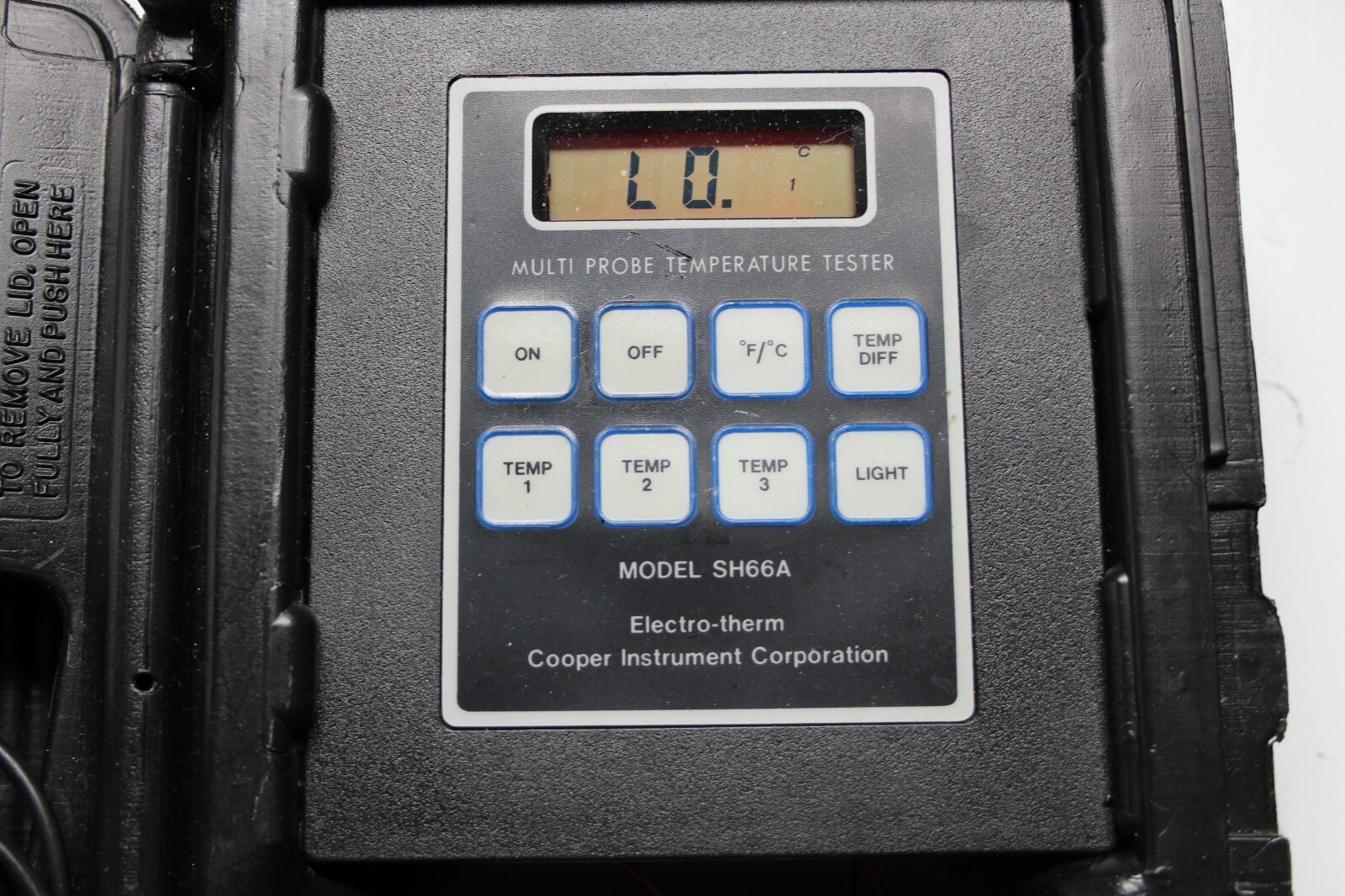 Cooper SH66A-E -40 to 300°F Digital Thermometer/Probe LCD Display | eBay