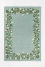 rifle paper co rug Highgrove Floral Rug Hand Tufted Area handmade Rug for Office