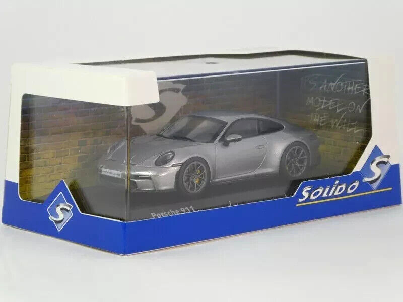1/43 Porsche 911 992 GT3 Touring 2023 Silver Diecast Model Car
