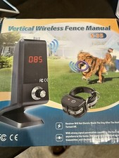 Vertical Dog Wireless Fence Manual S-35 Open Box 