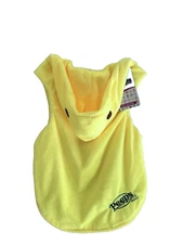 Fetch for Pets Peeps Chick Pet Costume Medium Yellow Soft Hooded NEW