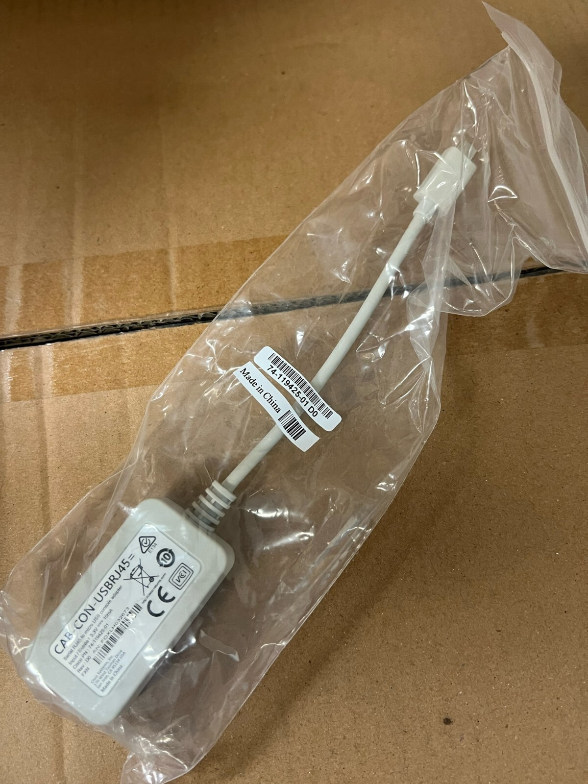 CAB-CON-USBRJ45 NEW CISCO CONSOEL ADAPTER - USB TO RJ45 | eBay