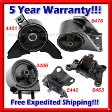 M143 Fits 2001-02 Mazda 626 2.0L AUTO Transmission Motor & Transmission Mount 5x