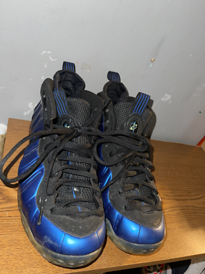 Size 11 - Nike Air Foamposite One 2011 Royal ??Air Foamposite One dark neon royal/black Comparison 1997  main image 4