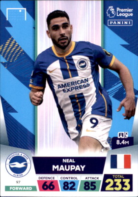 Panini Premier League 22/23 # 97 - Neil Maupay - Team Mate