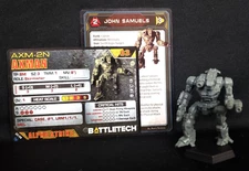 Battletech Axman, Mech Pilot Cards Catalyst Inner Sphere Heavy Battle Lance