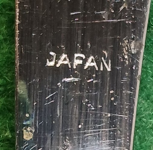 Vtg Set Of 6 Japan Stainless Steel Partial Serrated Steak Knives, Original Box