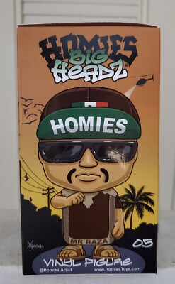 HOMIES BIG HEADZ 2 MR. RAZA GOLD CHASE FIGURE ONLY 300 MADE DGA