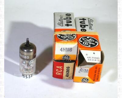 Assorted Brands 4HM6 Vacuum Tubes NOS Lot Of 4 +Box
