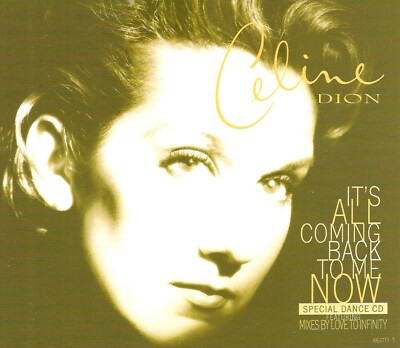 Celine Dion-It's All Coming Back To Me Now 5-track CD single Epic Records 1996