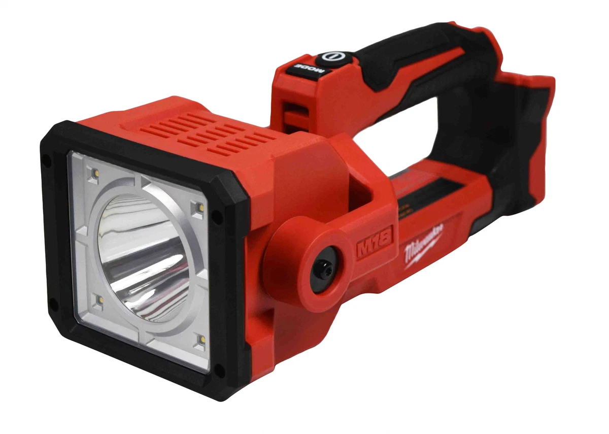 Milwaukee m18 1250 lumens red led search light hot sale