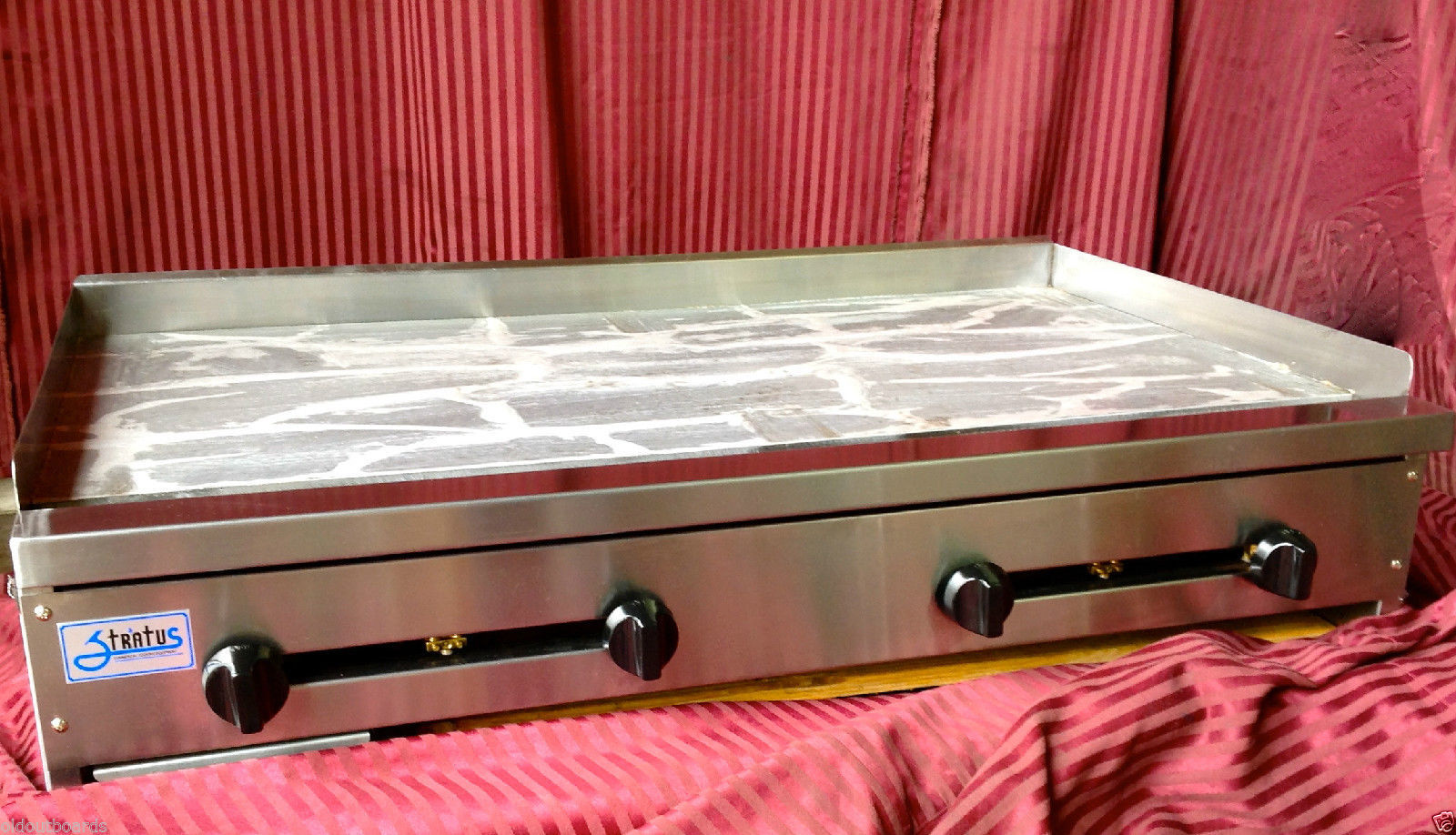 NEW 48" Griddle Flat Top Grill Gas Stratus SMG48 1225 Commercial Plancha NSF eBay