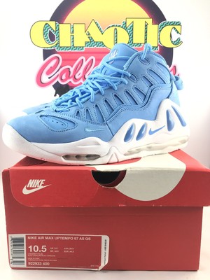 New Nike Air Max Uptempo 97 As Qs 9 12 University Blue Unc Carolina 400