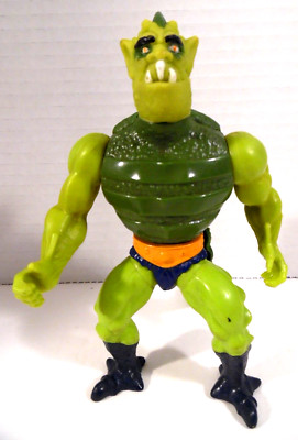 1983 He-Man MOTU Whiplash Action Figure Twist Snap Waist Long Tail