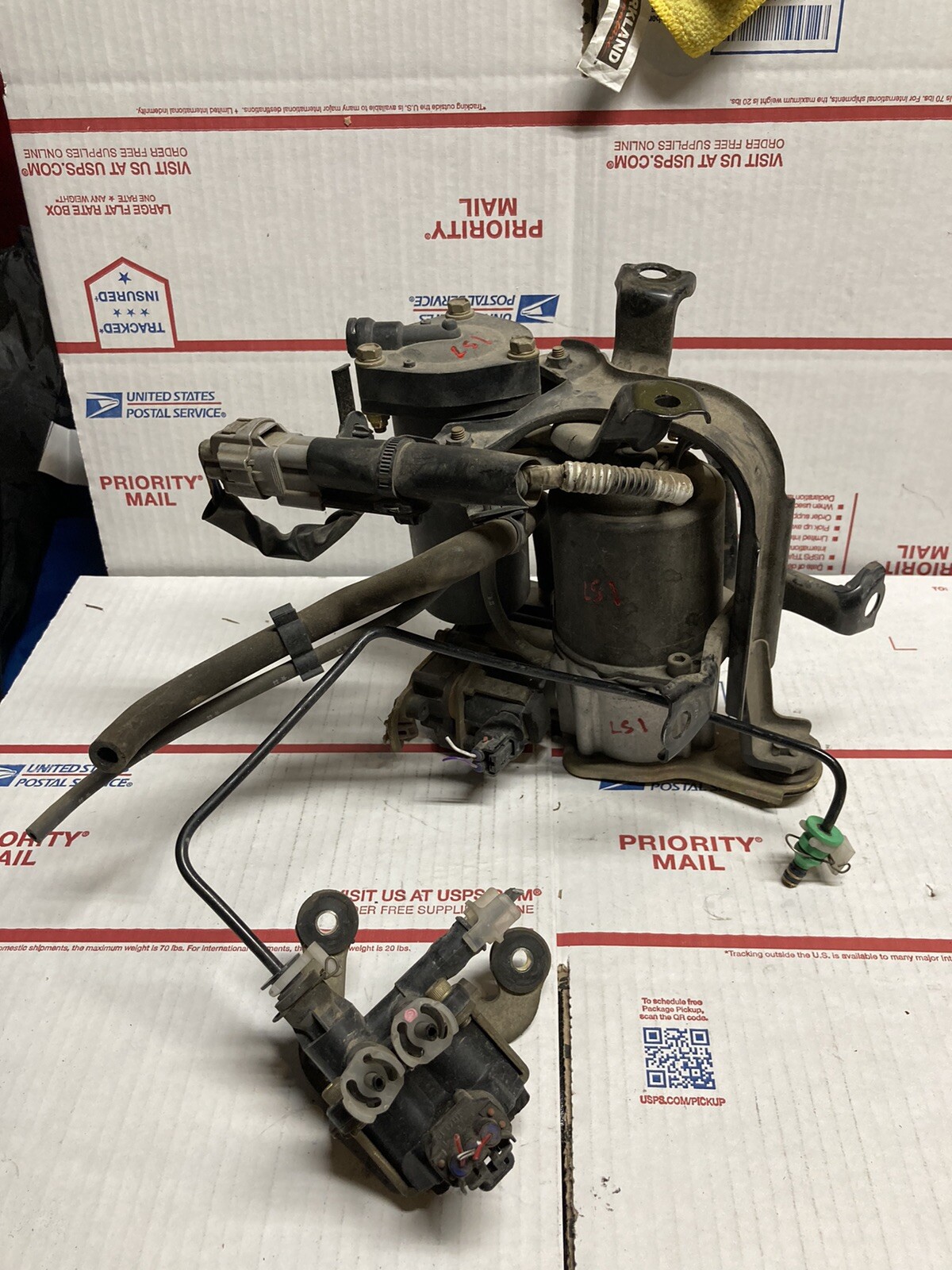 01 02 03 04 05 06 LEXUS LS430 LS UNIDAD DE BOMBA COMPRESOR DE SUSPENSIÓN NEUMÁTICA USADA LS1 eBay