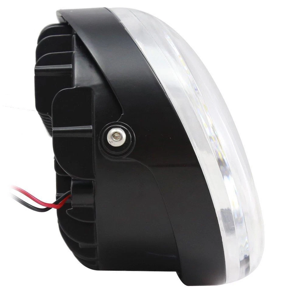 Faro de proyección LED cromado Eagle Lights V-Rod / Street Rod Harley Davidson Foto 3 de 4