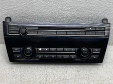 2009-2015 BMW 750Li CENTER CONSOLE RADIO HVAC CLIMATE CONTROL PANEL OEM LOT712