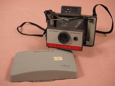 Vintage Polaroid Automatic 104 Land Camera Instant Film