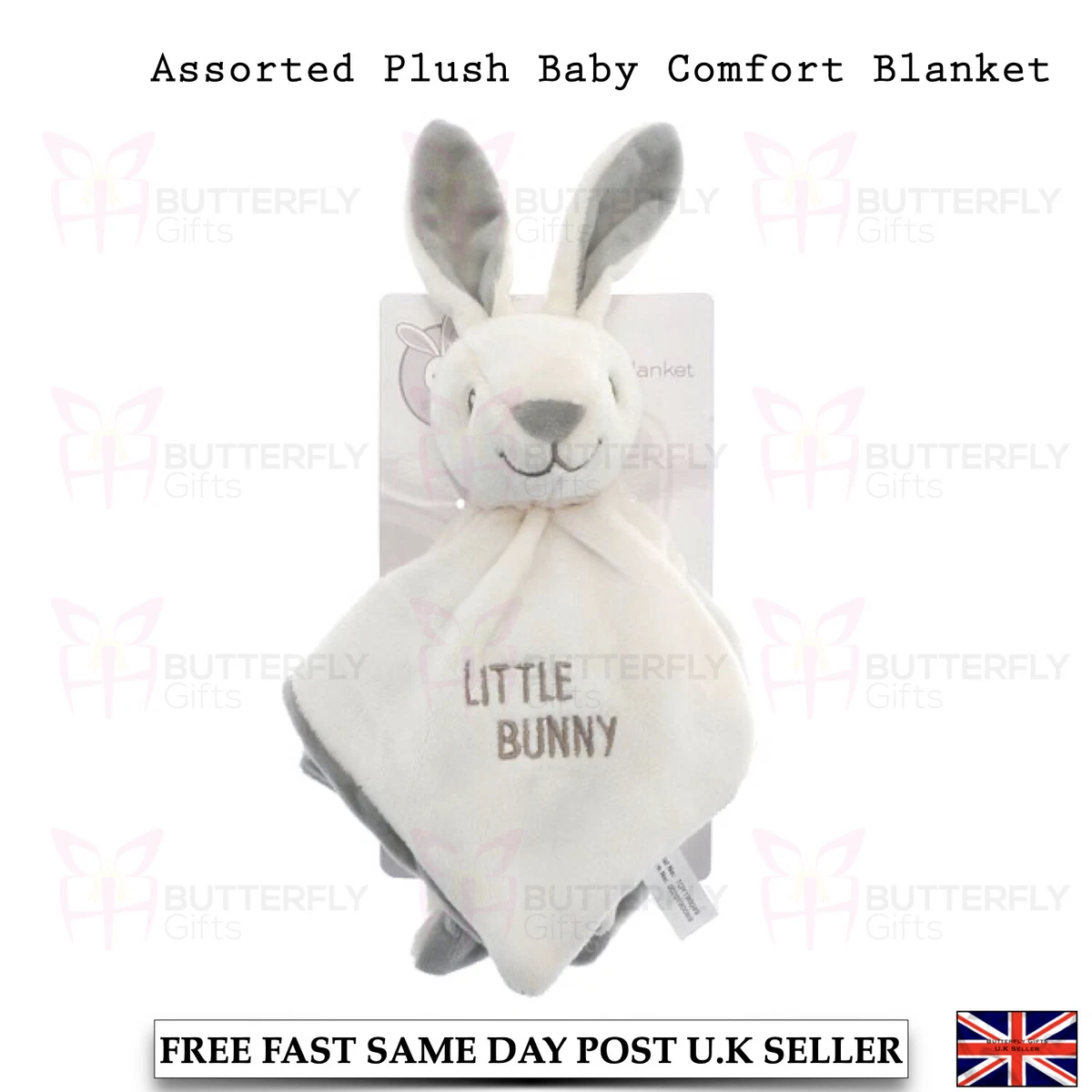 Baby New Comfort Plush Blanket Cot Toys Rabbit 0 Month Including Elli Raff
