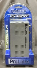 Luxtronic RF Modulator With S Video Input ProLinks RF-13100