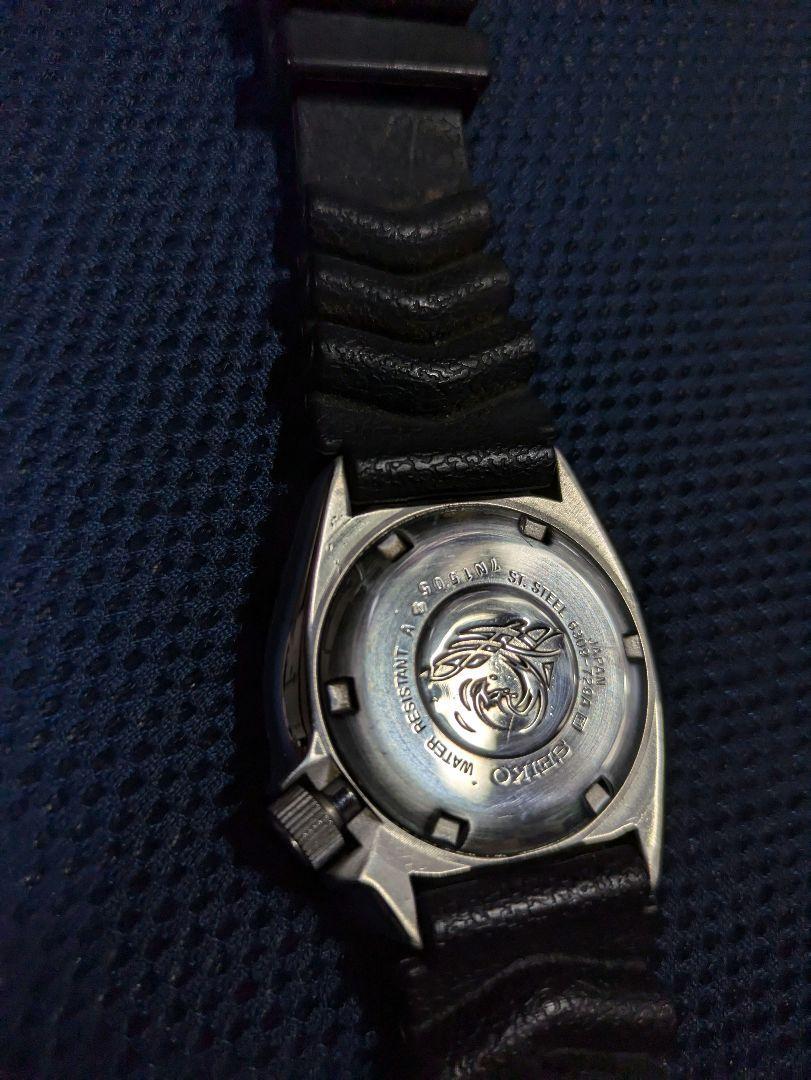 Seiko Prospex Men's Black Watch - 6309-729A for sale online