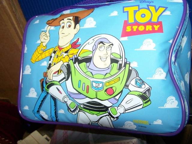 ORIGINAL Disney Toy Story 1995 At Play Lunch Box Insulated Buzz & Woody Lunchbox | eBay
