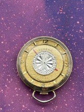 VTG Torero Wind Up Beautiful Necklace Pocket Watch Pendant Working Swiss Made