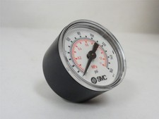 232243 New-No Box; SMC K40-MP1.0-N01MS Pressure Gauge 160psi; 0-1.1Mpa; 1/8"NPT