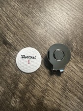 New Dirtiest Golf Ball Marker w Magnetic Hat Clip Titleist Font Novelty