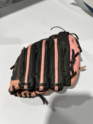 Girls Rawlings PL90PB Player Series T-Ball 9'' Glove Performance Design Pink RHT