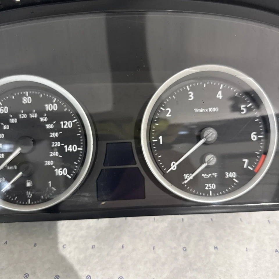 Приборная панель спидометра 06 07 BMW 650i 2006 2007 62119135265 - Изображение 3 из 4